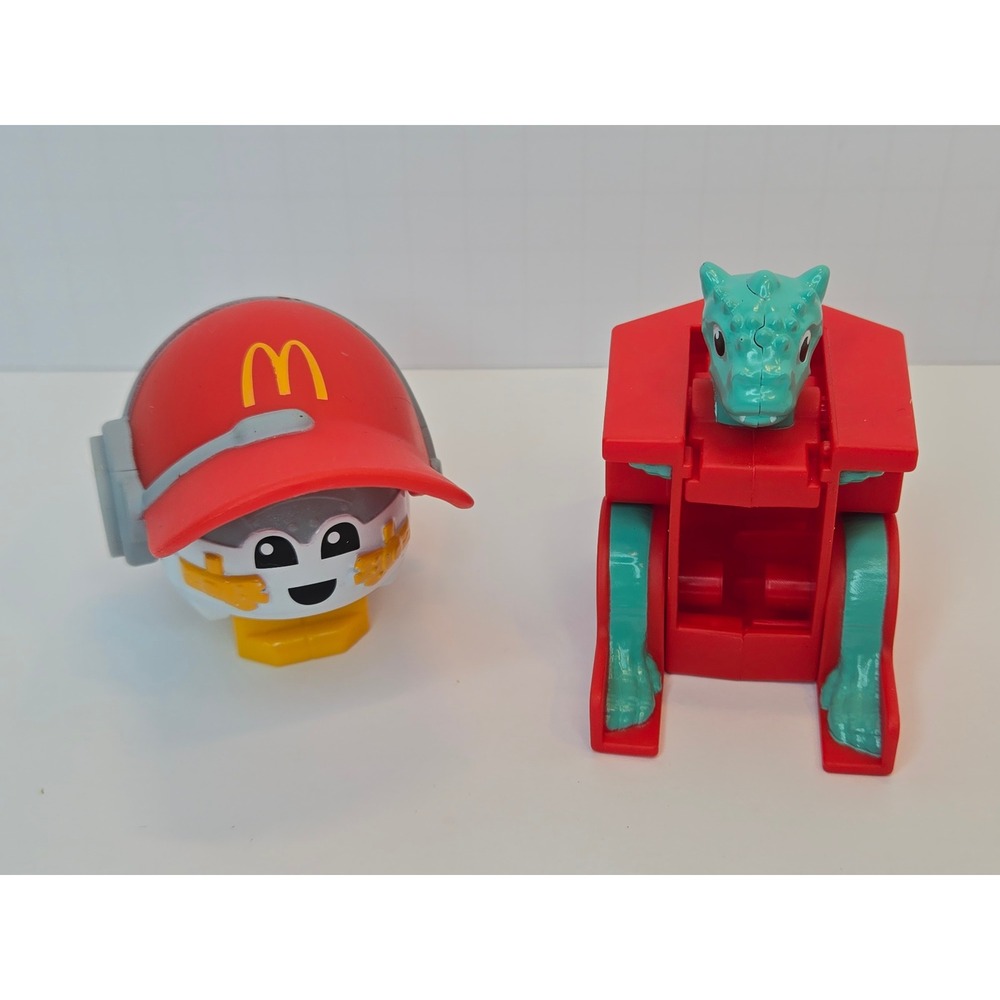 2026 McDonald's Changeables Happy Meal Toys Cap Cap Teef Rex Happy Meal Figures